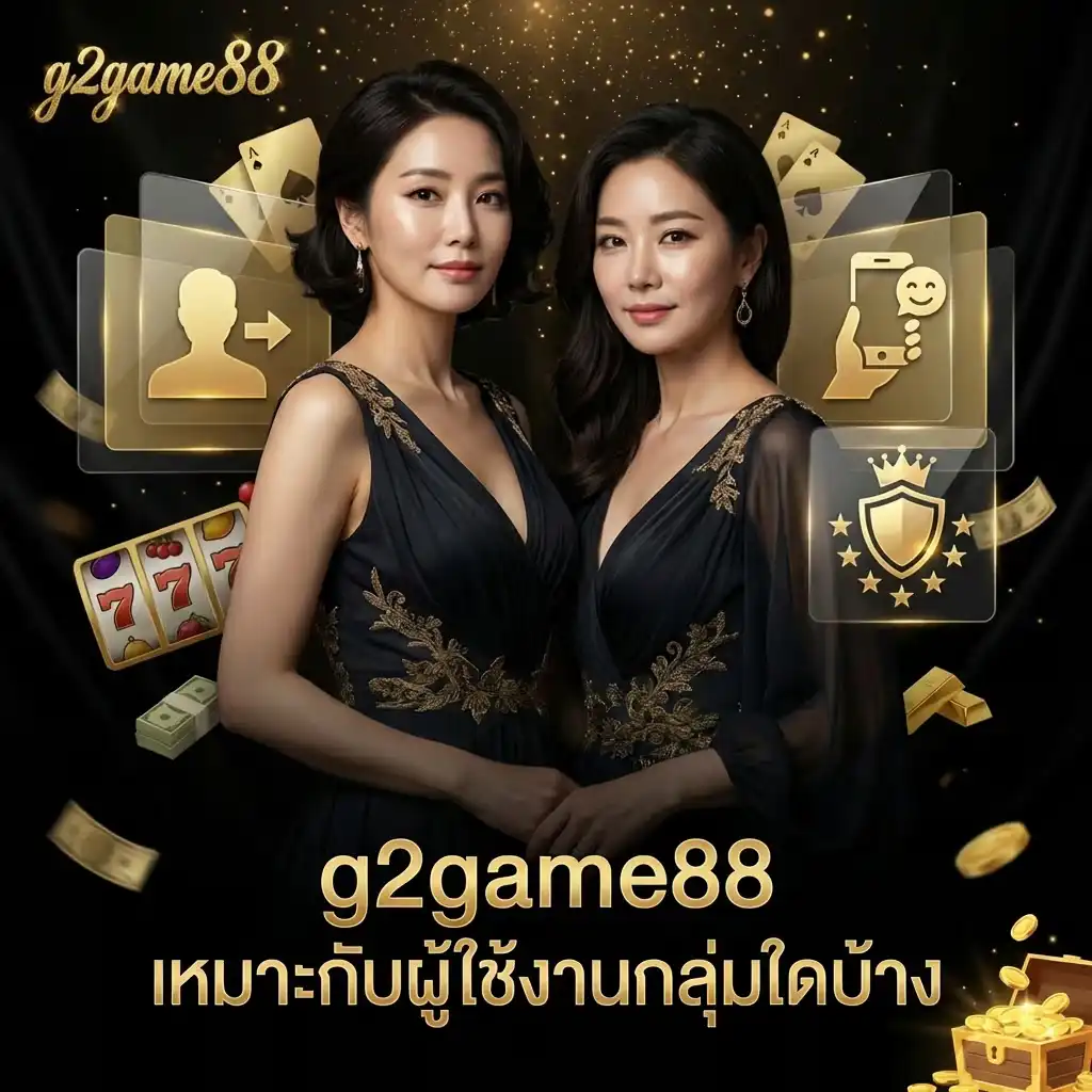 g2game88 เหมาะกับผู้ใช้งานกลุ่มใดบ้าง